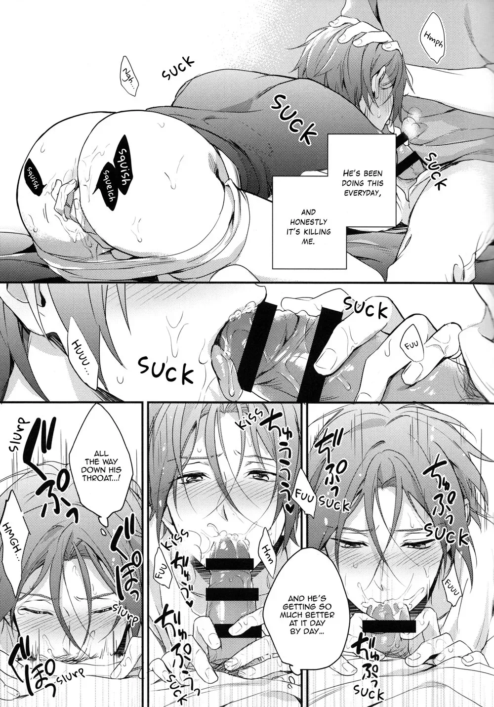 (HaruCC20) [PureSlider (Matsuo)] Sousuke no Kata wa Ore ga Mamoru! | I'll protect Sosuke's shoulder! (Free!) [English] [okaeshi] - Page 6