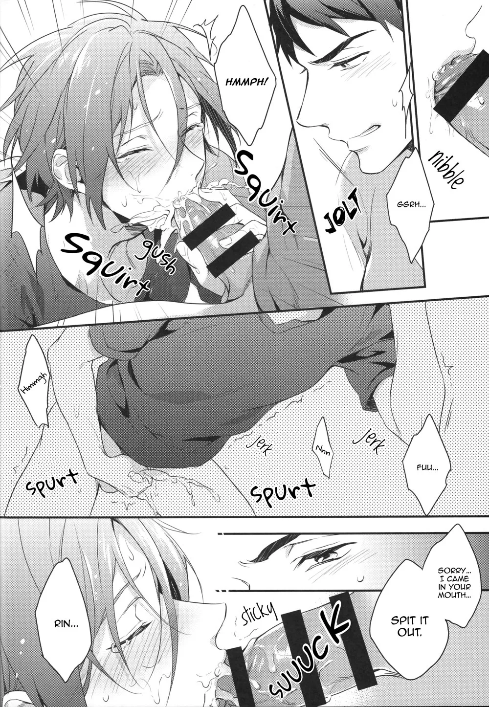 (HaruCC20) [PureSlider (Matsuo)] Sousuke no Kata wa Ore ga Mamoru! | I'll protect Sosuke's shoulder! (Free!) [English] [okaeshi] - Page 7
