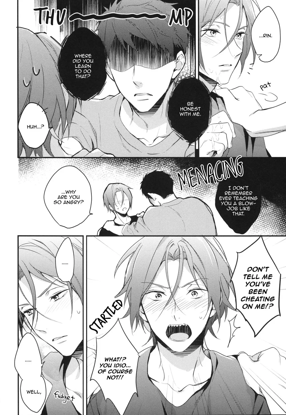 (HaruCC20) [PureSlider (Matsuo)] Sousuke no Kata wa Ore ga Mamoru! | I'll protect Sosuke's shoulder! (Free!) [English] [okaeshi] - Page 9