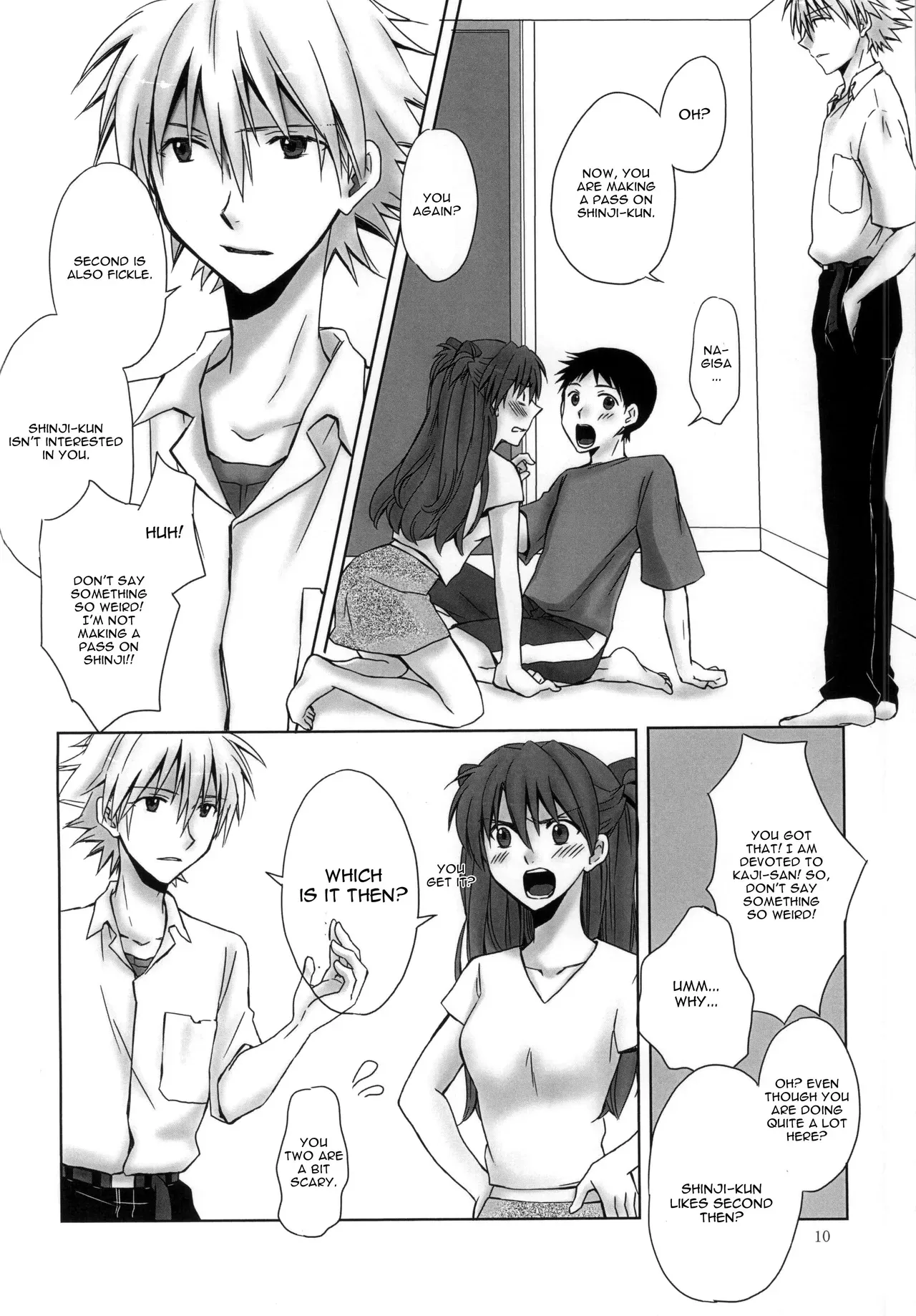 (C86) [Go-Go-Merry-Go-Round (Kasai Ema)] Naisho no Natsuyasumi. (Neon Genesis Evangelion) [English] [CGrascal] - Page 7