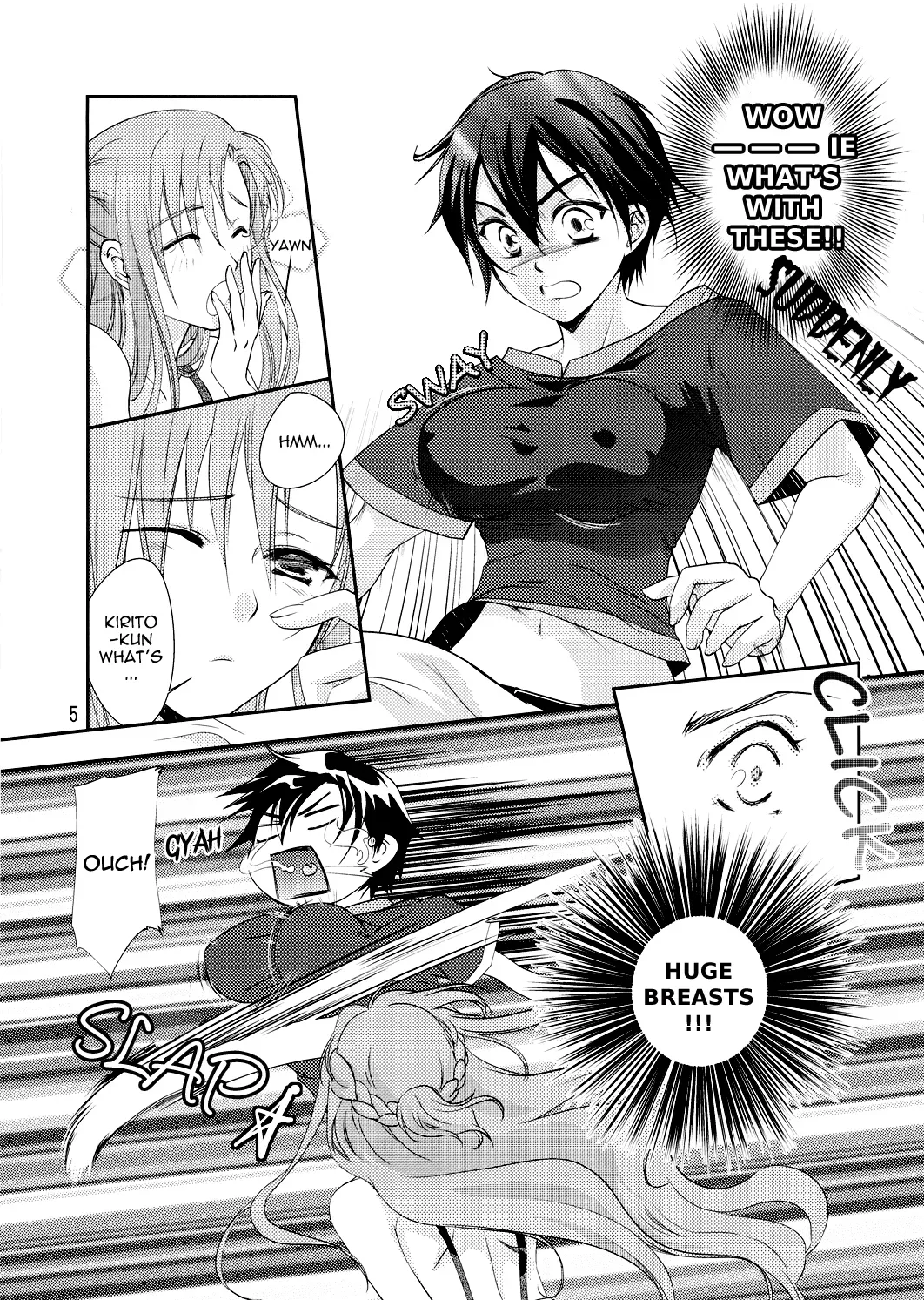 (SC64) [Shiratama Nikukyu] Kirito-kun no Shiroku Betatsuku nani ka (Sword Art Online) [English] [keter] - Page 4