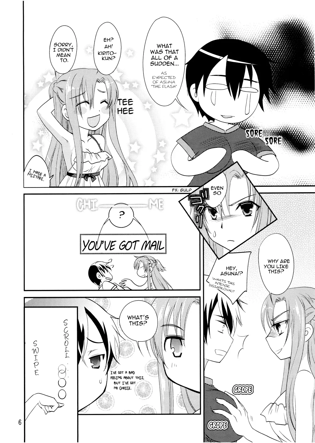 (SC64) [Shiratama Nikukyu] Kirito-kun no Shiroku Betatsuku nani ka (Sword Art Online) [English] [keter] - Page 5