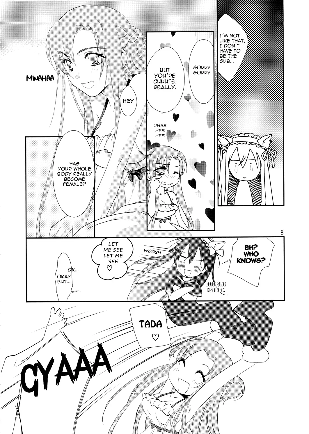 (SC64) [Shiratama Nikukyu] Kirito-kun no Shiroku Betatsuku nani ka (Sword Art Online) [English] [keter] - Page 7