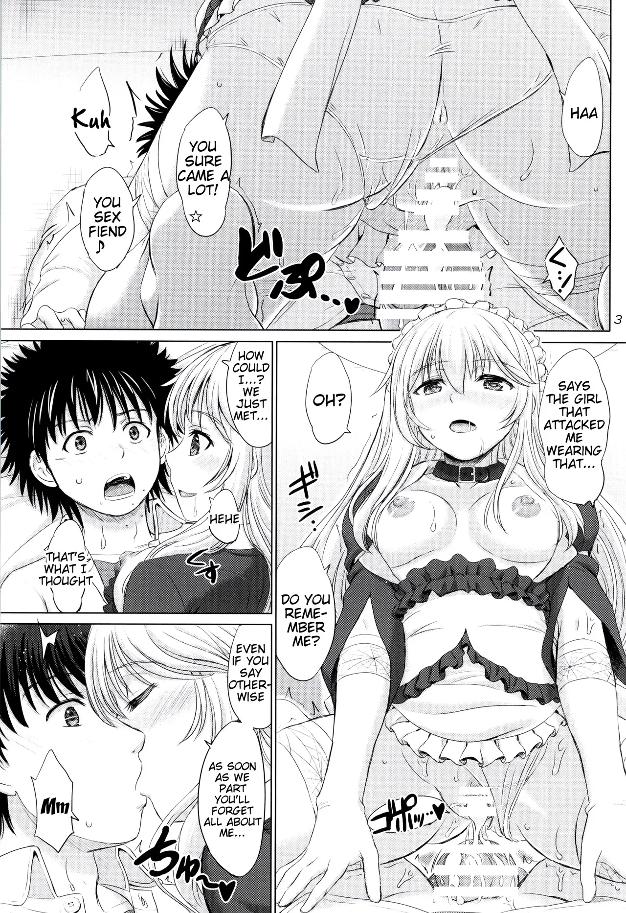 (C87) [studio A (Inanaki Shiki)] MMM Misakichi Misaka MaidCos (Toaru Majutsu no Index) [English] [Tigoris] - Page 2