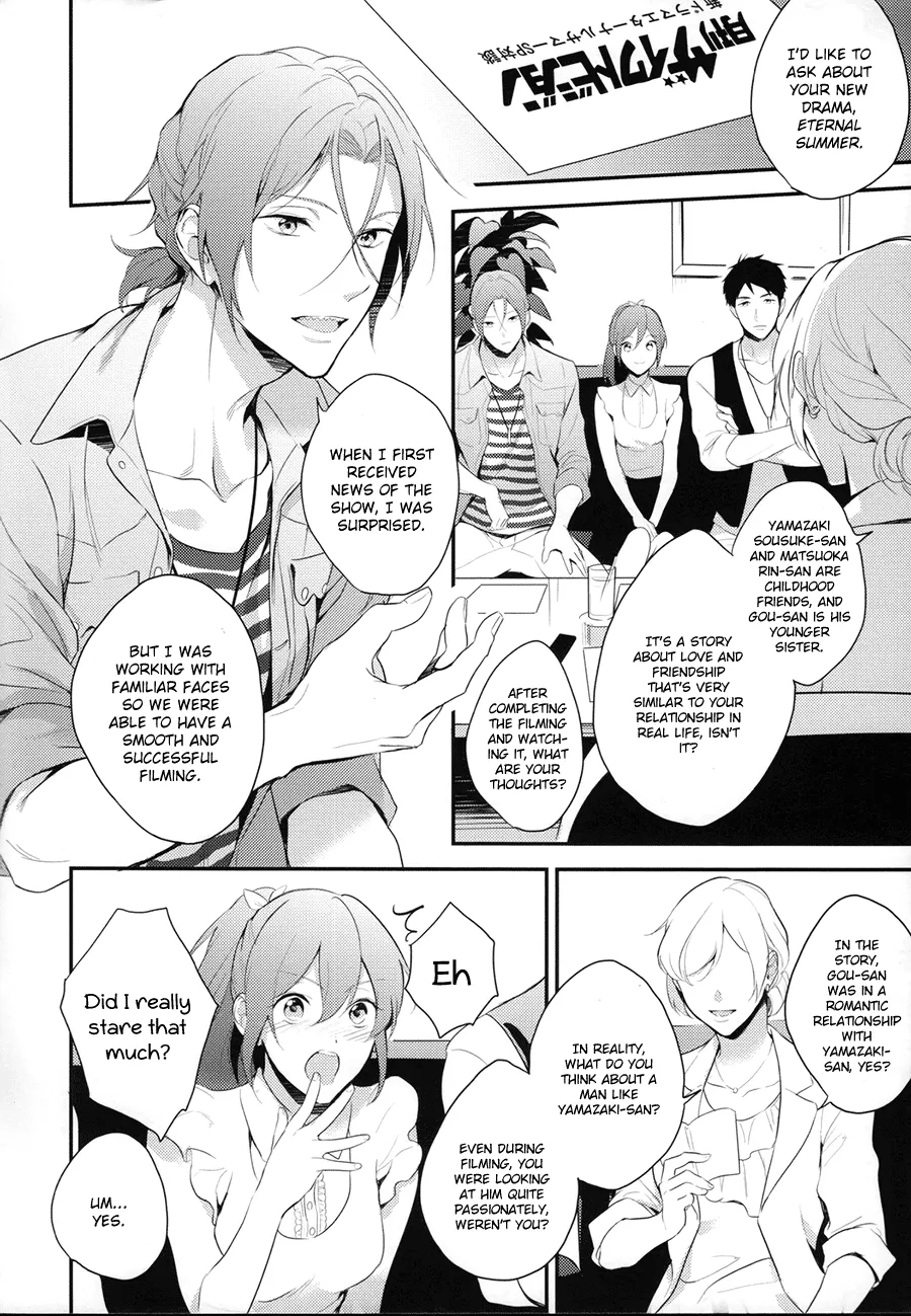 (SUPER24) [PureSlider (Matsuo)] MONTHLY THE IWATOVISION (Free!) [English] [ichigo-day] - Page 3