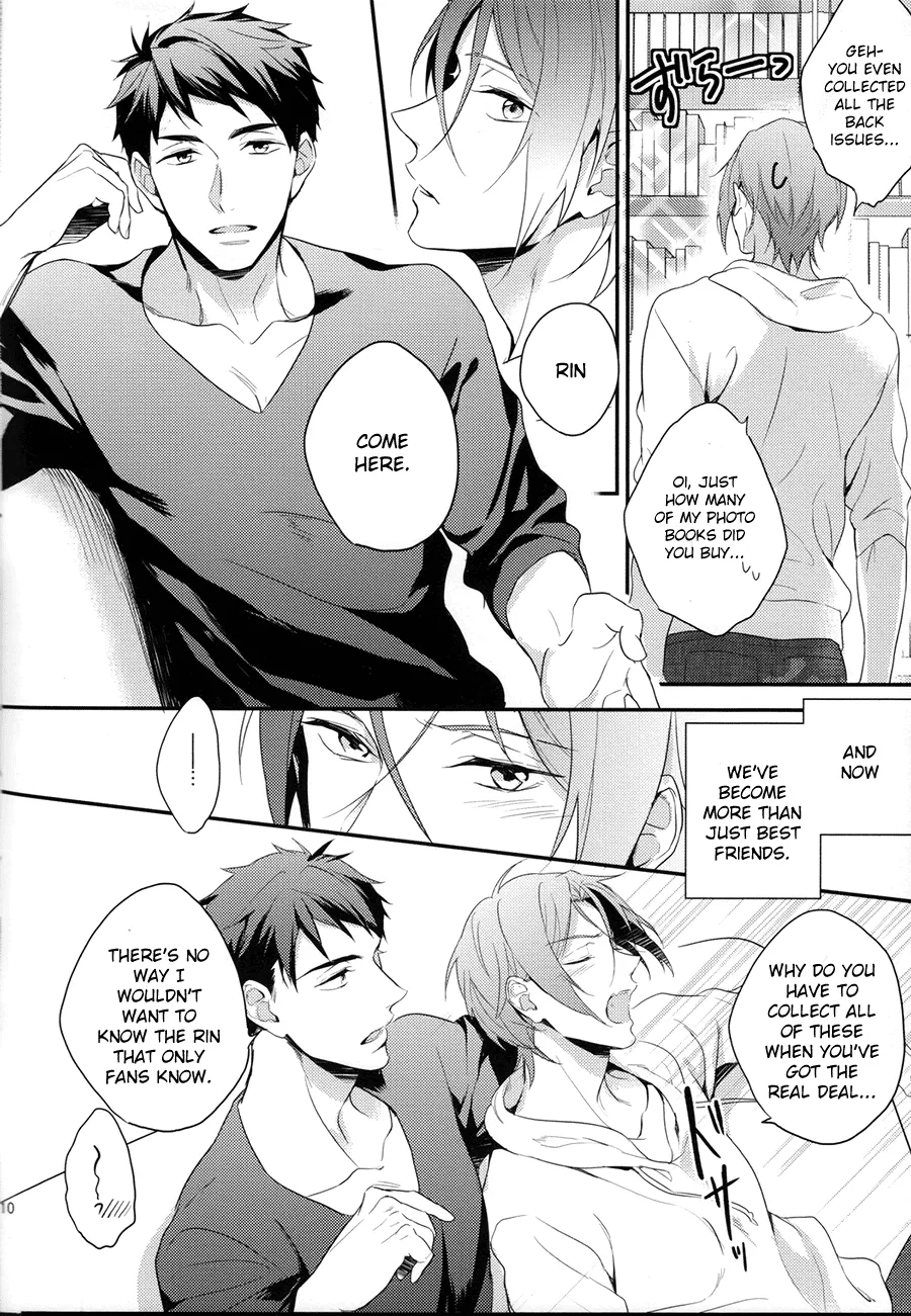 (SUPER24) [PureSlider (Matsuo)] MONTHLY THE IWATOVISION (Free!) [English] [ichigo-day] - Page 9