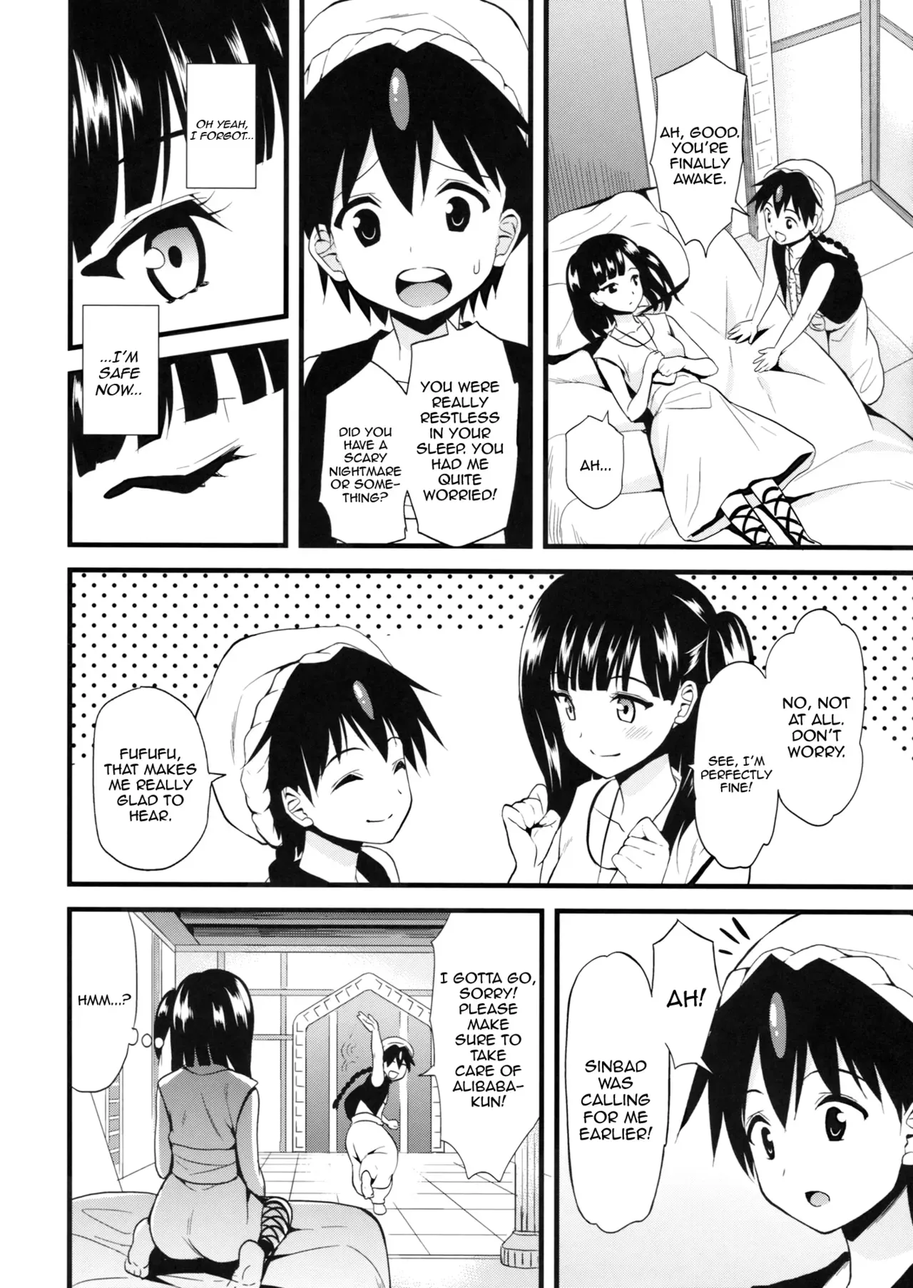 (C83) [Dai 6 Kichi (Kichirock)] Moru Futten Joushou | Morgiana Boiling-Point Elevation (Magi: The Labyrinth of Magic) [English] [doujin-moe.us] - Page 7