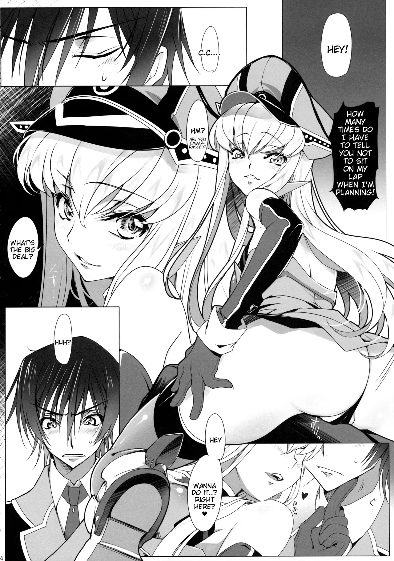 (C86) [CREAYUS (Rangetsu)] ADDICT NOISE (CODE GEASS: Lelouch of the Rebellion, Kantai Collection -KanColle-) [English] [Tigoris] - Page 6