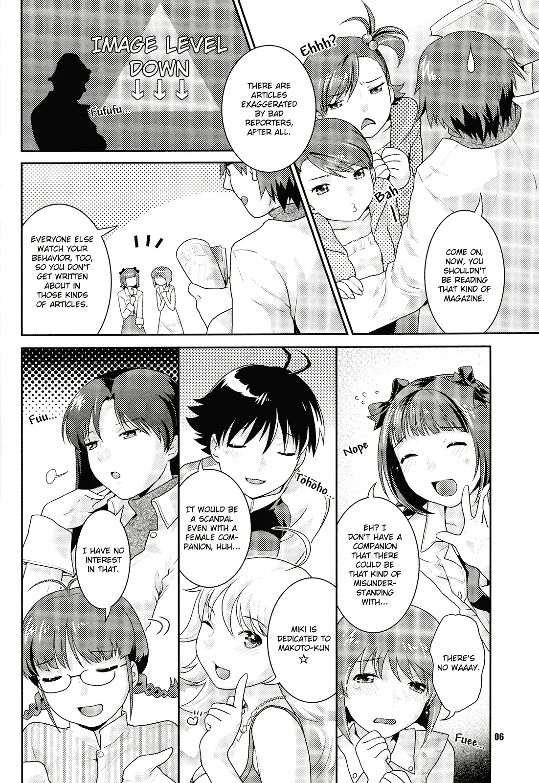 (SC39) [Nekomataya (Nekomata Naomi)] Iyashikei Idol Himitsu no Aibiki [The Healing Type Idol’s Secret Rendezvous] (THE iDOLM@STER) [English] [Musashi Quality] - Page 5