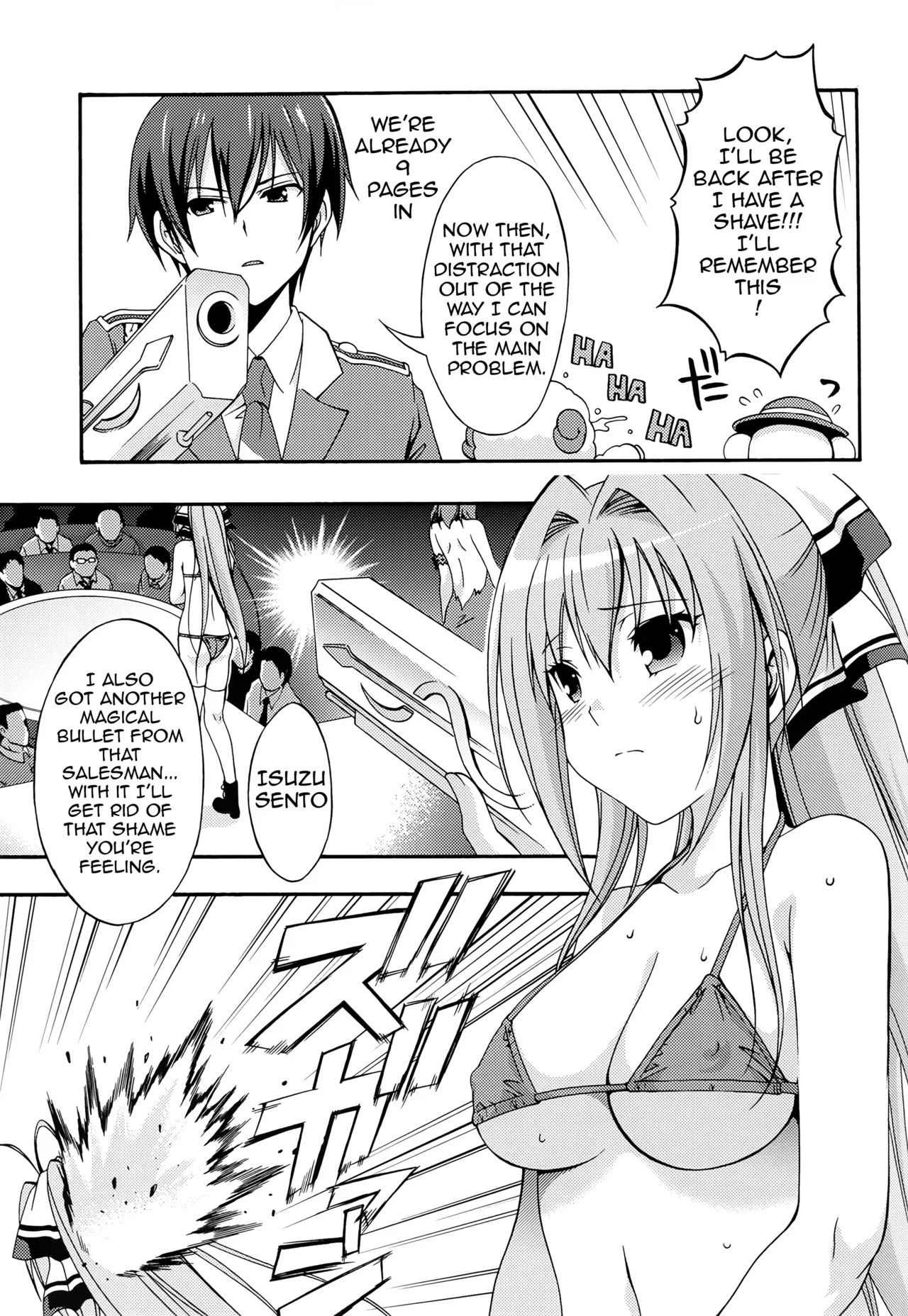 (C87) [MIX-ISM (Inui Sekihiko)] Amagi Endless Trip Show (Amagi Brilliant Park) [English] {doujin-moe.us} - Page 10