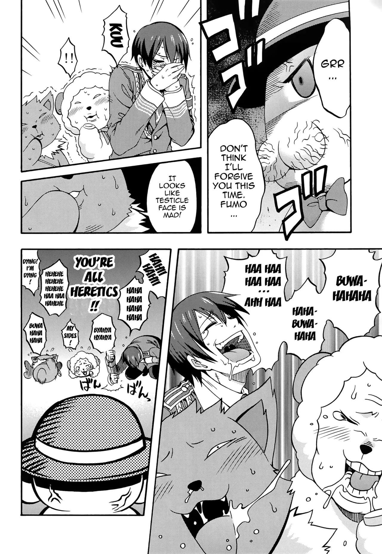 (C87) [MIX-ISM (Inui Sekihiko)] Amagi Endless Trip Show (Amagi Brilliant Park) [English] {doujin-moe.us} - Page 9