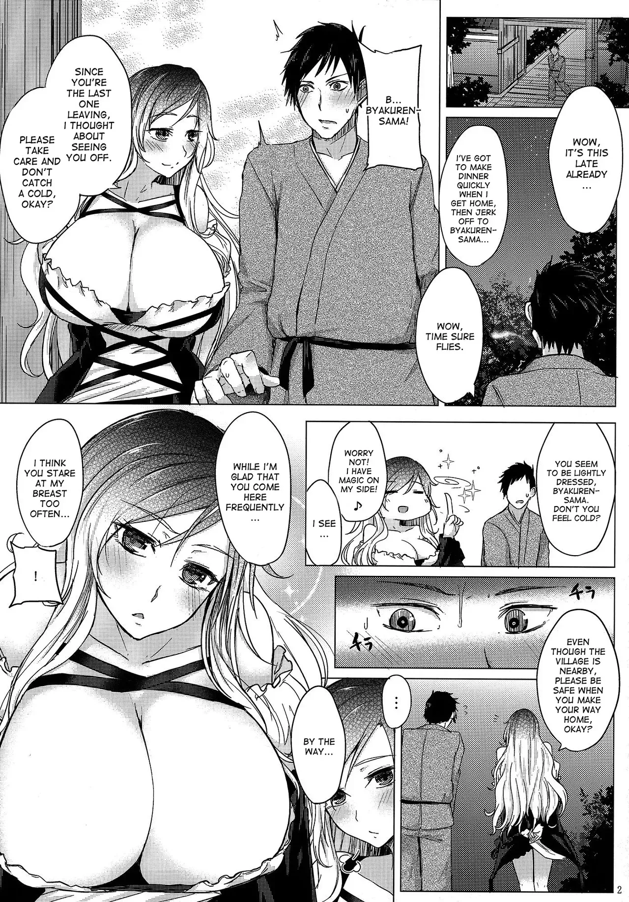 (C87) [Otogi no Kuni no Soapland (Kurokawa Otogi)] Paizuri ni Korosareru version. Hijiri Byakuren (Touhou Project) [English] [desudesu] - Page 3