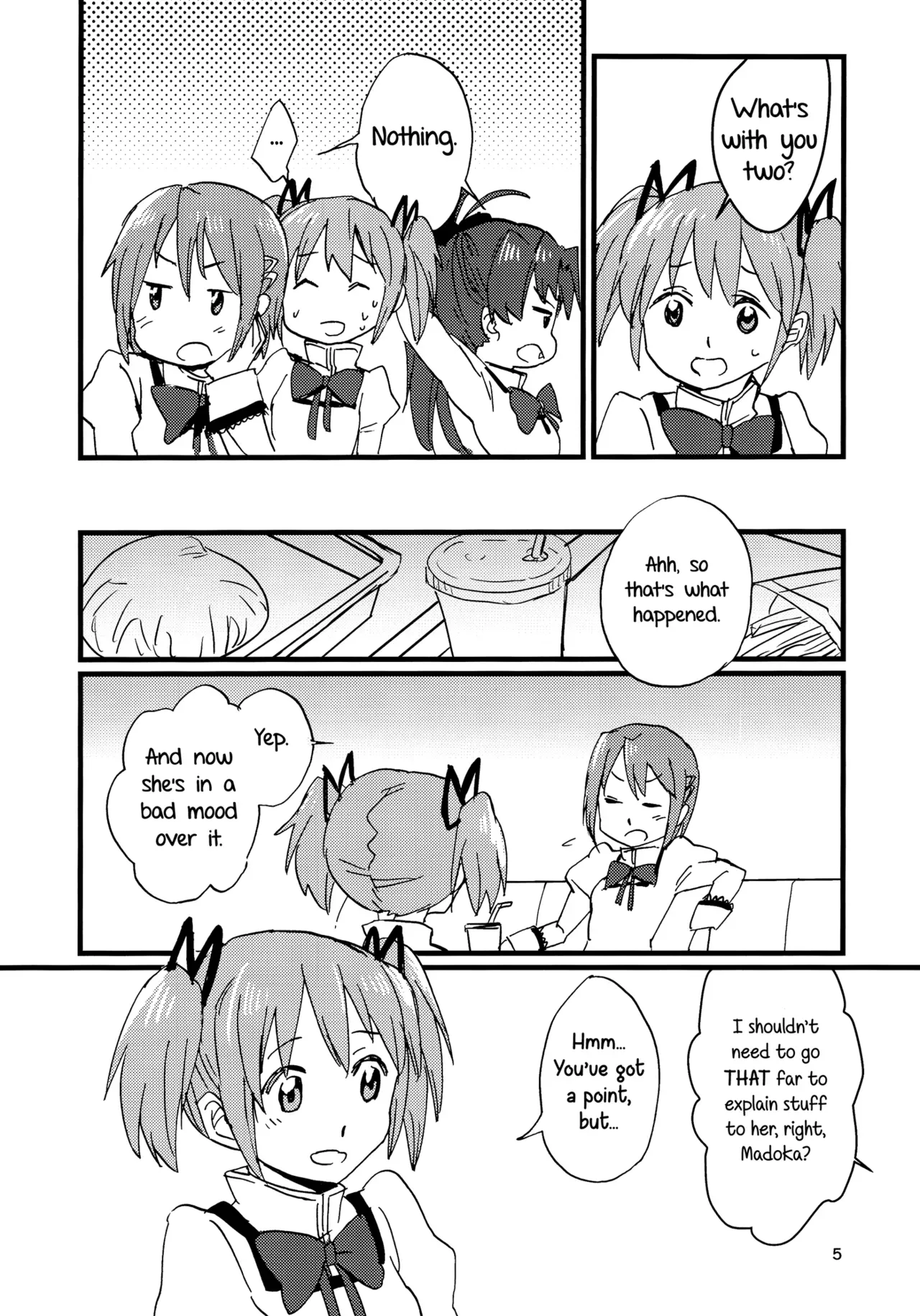 (C89) [Super Sentou (fukutarou)] Konya no Oyume wa Amai Yume | Our Dreams Tonight Will Be Sweet (Puella Magi Madoka Magica) [English] [Yuri-ism] - Page 8
