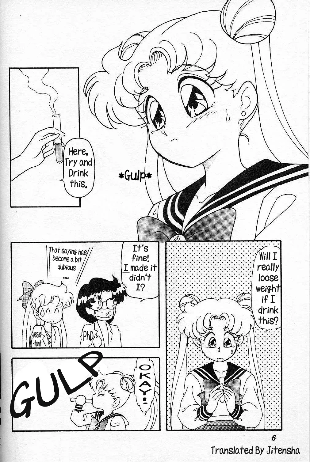 [Chandora, LUNCH BOX (Makunouchi Isami)] Lunch Box 6 - Usagi (Bishoujo Senshi Sailor Moon) [English] [Jitensha] [Incomplete] - Page 2