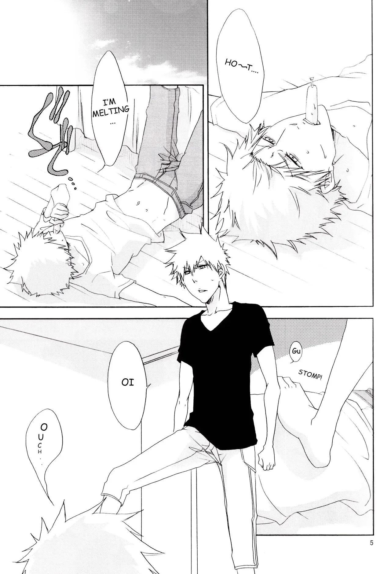 [Gyoukou (Rioka Masaki)] Hot Summer! (Bleach) [English] [Anki-chan] - Page 5