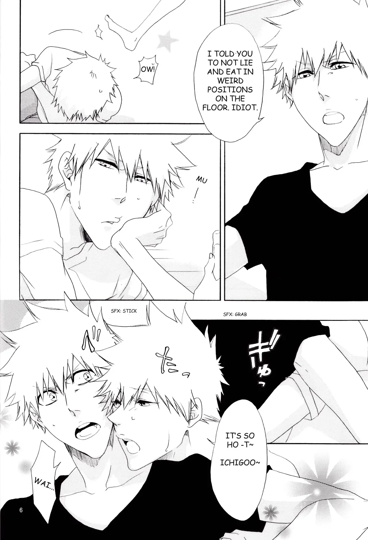 [Gyoukou (Rioka Masaki)] Hot Summer! (Bleach) [English] [Anki-chan] - Page 6