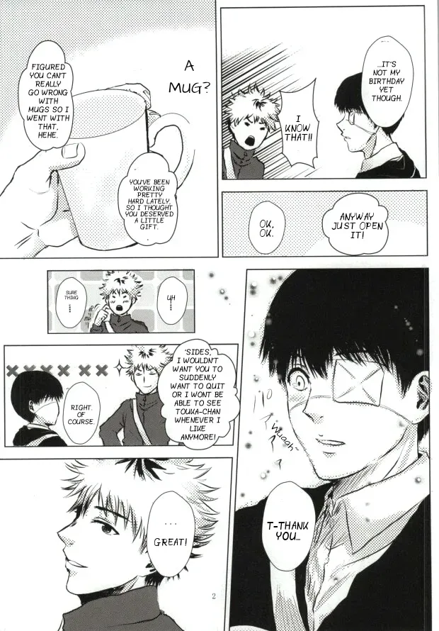 (SPARK8) [Honebuto Wasshoi (Wakame)] Kage | Shadow (Tokyo Ghoul) [English] - Page 3