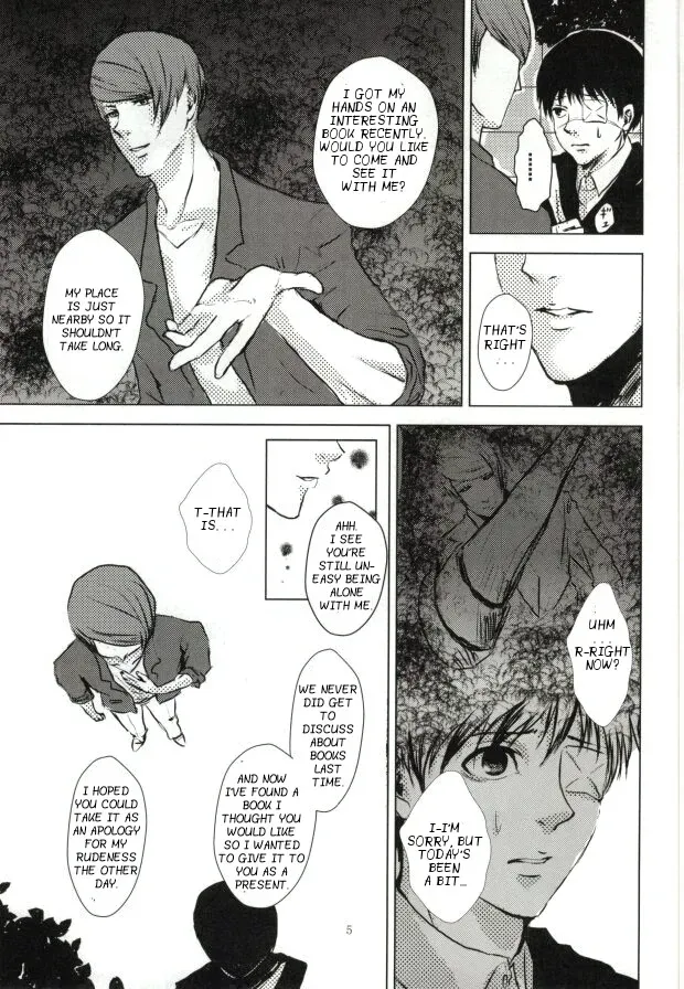 (SPARK8) [Honebuto Wasshoi (Wakame)] Kage | Shadow (Tokyo Ghoul) [English] - Page 6