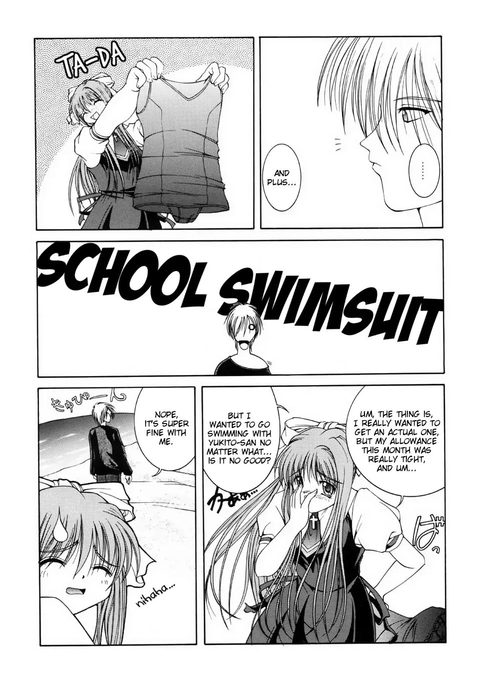 (C59) [Juicy Fruits (Satomi Hidefumi)] Mirai Kouro | Future Course (Air) [English] {Hennojin} - Page 8