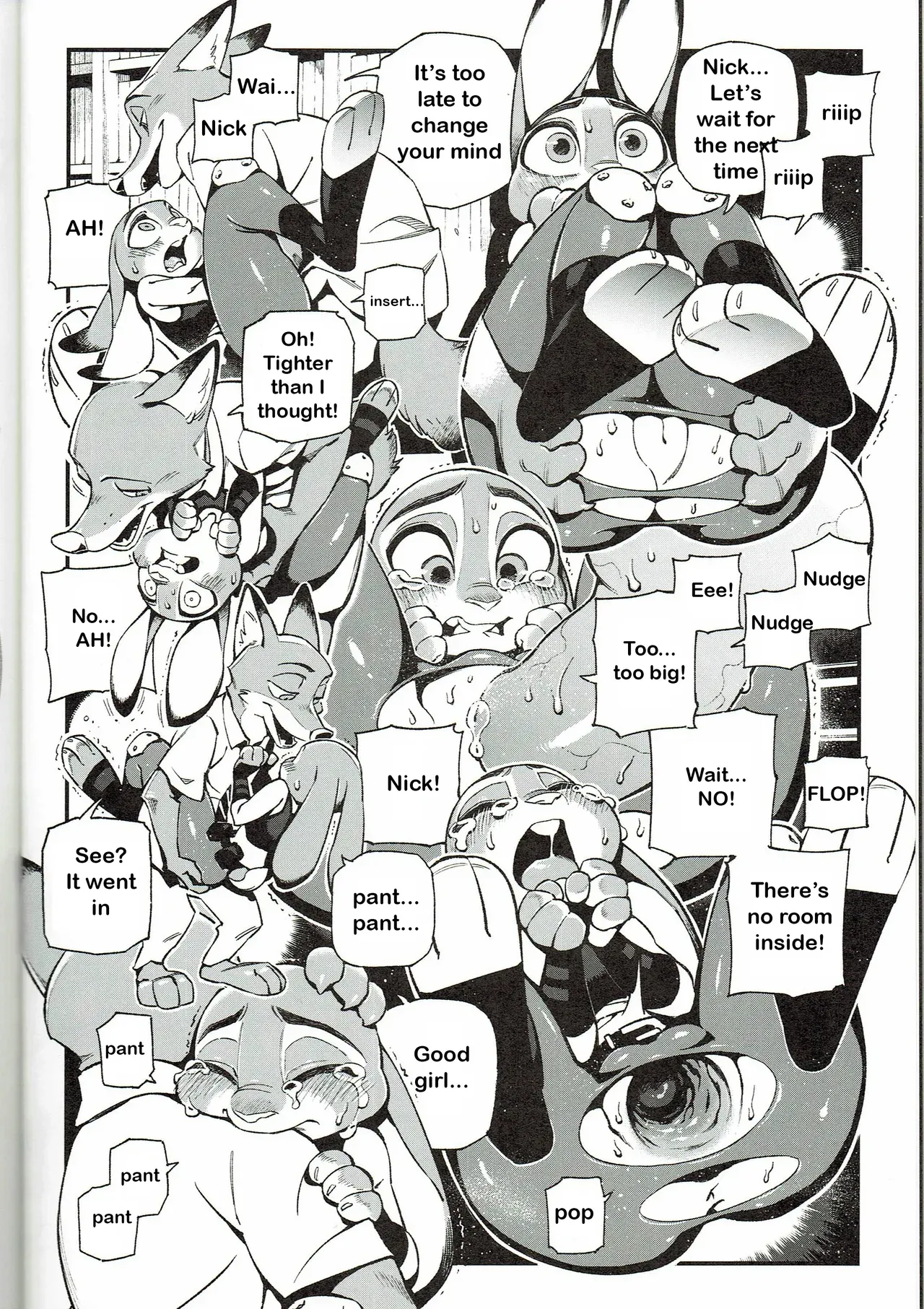(FF28) [Bear Hand (Ireading)] What Does The Fox Say? (Zootopia) [English] - Page 7