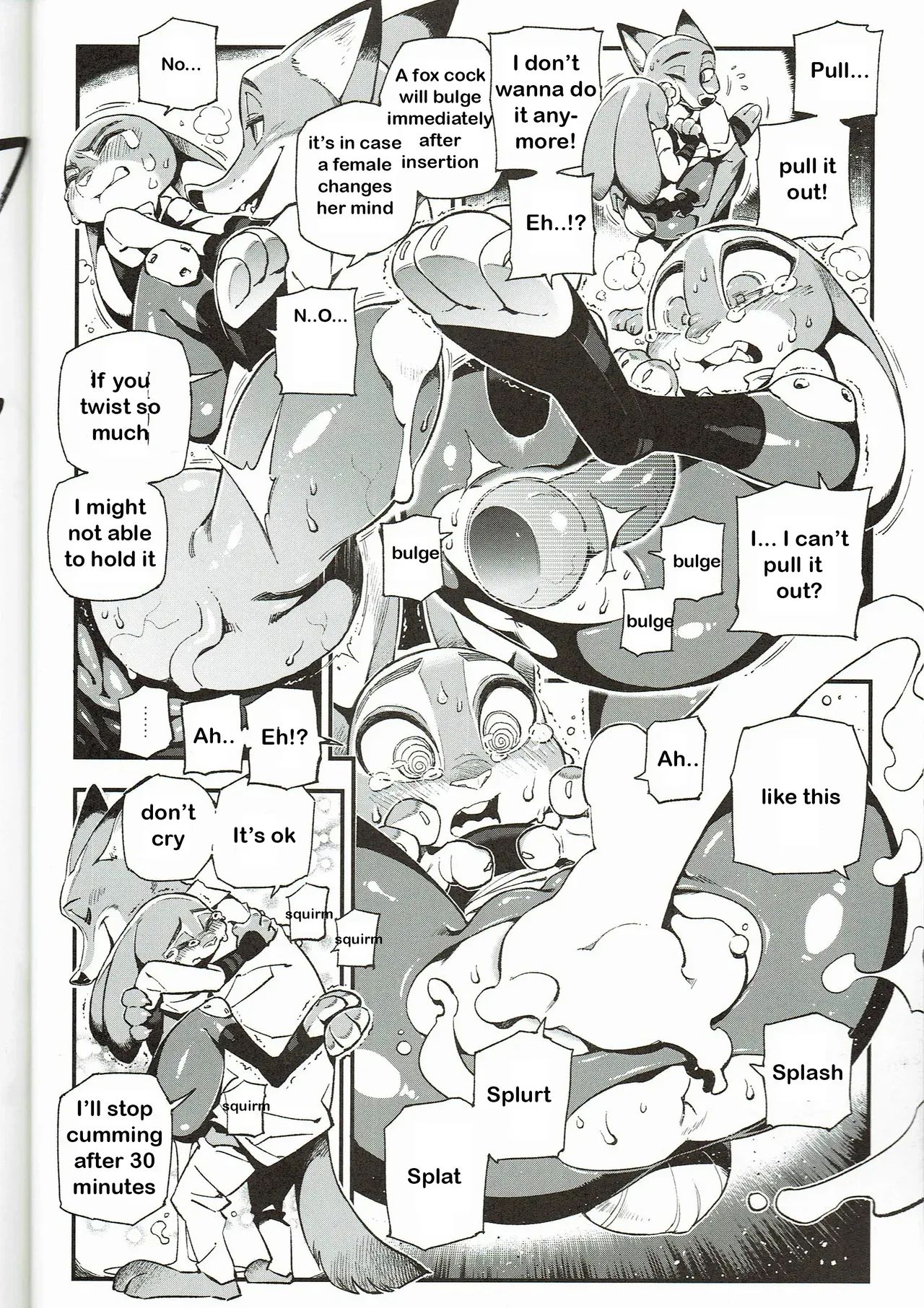 (FF28) [Bear Hand (Ireading)] What Does The Fox Say? (Zootopia) [English] - Page 9
