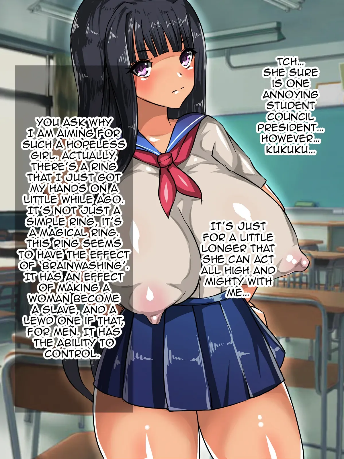 [High Heel Syndrome] Bibakunyuu de Seiso Kidori na Hentai Intelli Seito Kaichou o Saiin Hame shite Rinkan shite Seidorei Gochisousama! [English] [doujins.com] - Page 8